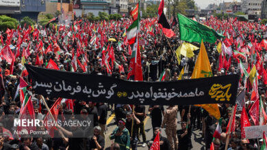 تشکر مسئول ستاد وداع،نماز و تشییع پیکر مطهر رهبر شهید در تهران از مردم - هشت صبح