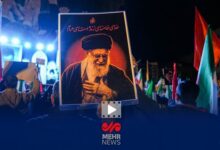 سیل جمعیت در بین الحرمین، ساعاتی پیش از آغاز مراسم تشییع رهبر شهید