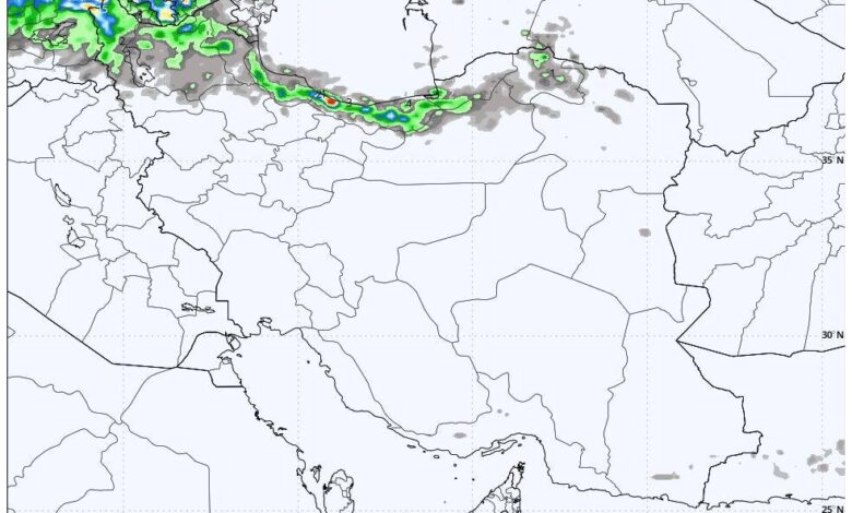 رگبار بارش‌های تابستانه در ۹ استان؛ دمای هوای تهران در آستانه ۴۰ درجه - هشت صبح