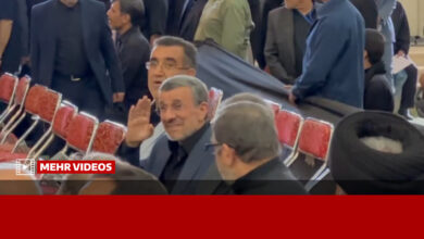 حضور محمود احمدی نژاد در مراسم گرامیداشت رهبر شهید انقلاب - هشت صبح