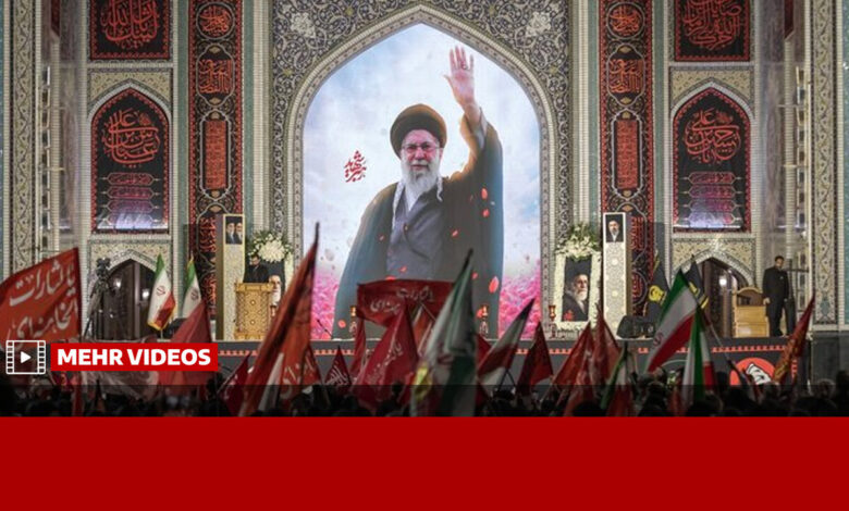 شعرخوانی محمدرضا بذری در مراسم بزرگداشت امام مجاهد شهید - هشت صبح