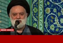 فیلم کامل سخنان آیت‌الله سیدمصطفی خامنه‌ای در مراسم بزرگداشت رهبر شهید