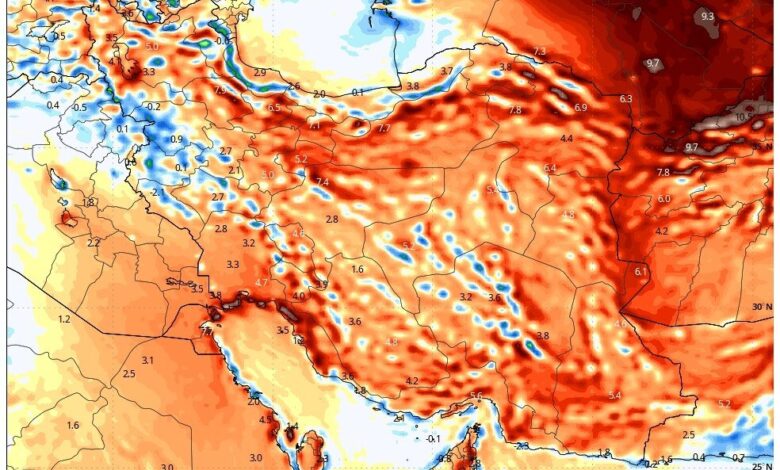 رگبار بارش‌های موسمی در ۲ استان؛ رکورد گرما در ۴ استان شکسته می‌شود - هشت صبح