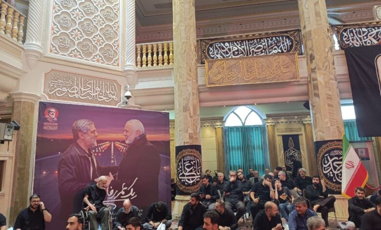 آیین بزرگداشت سرلشکر ایزدی برگزار شد - هشت صبح