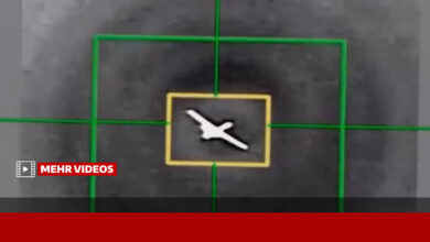 تصاویر انهدام و جمع‌آوری لاشه پهپاد MQ۹ ارتش تروریست امریکا در عسلویه - هشت صبح