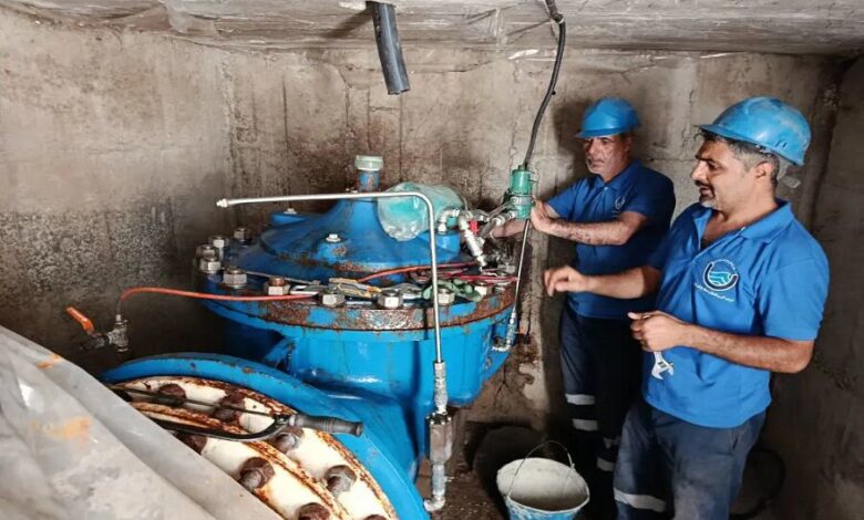 ارتقای پایداری شبکه آب غرب و جنوب غرب تهران با اورهال شیرهای فشارشکن - هشت صبح