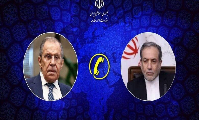 عراقچی و لاوروف تلفنی گفتگو کردند - هشت صبح