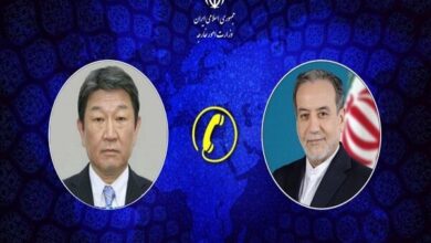 گفتگوی تلفنی وزرای امور خارجه جمهوری اسلامی ایران و ژاپن - هشت صبح