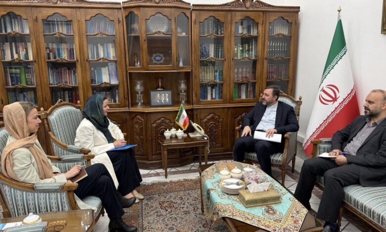 دیدار هماهنگ‌کننده مقیم سازمان ملل متحد در تهران با غریب آبادی - هشت صبح