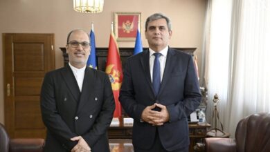 سفیر ایران با وزیر خارجه مونته‌نگرو دیدار و گفتگو کرد - هشت صبح