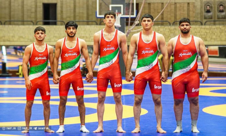 کسب ۳ مدال طلا و یک برنز در کشتی فرنگی جوانان قهرمانی آسیا