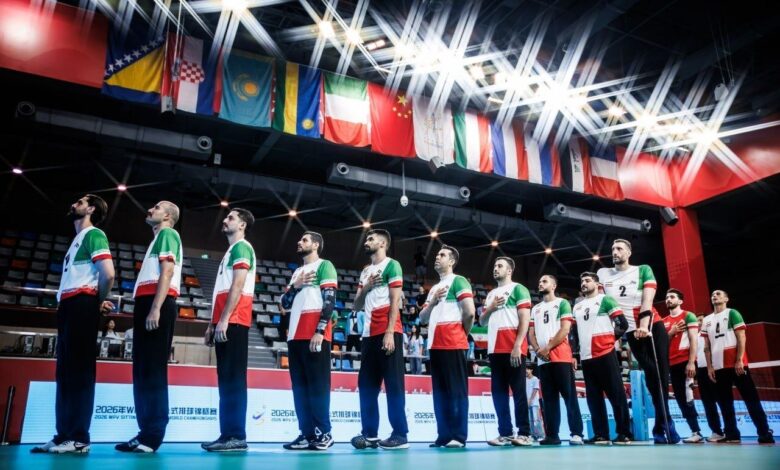 پیروزی مردان والیبال نشسته ایران برابر بوسنی در قهرمانی جهان