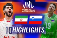 خلاصه بازی والیبال ایران و اسلوونی