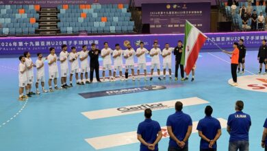 برتری تیم ملی هندبال جوانان مقابل قهرمان پنج دوره آسیا