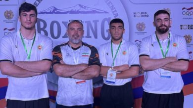 صعود ملک خطابی به فینال بوکس ارمنستان/ محمدنژاد برنز گرفت