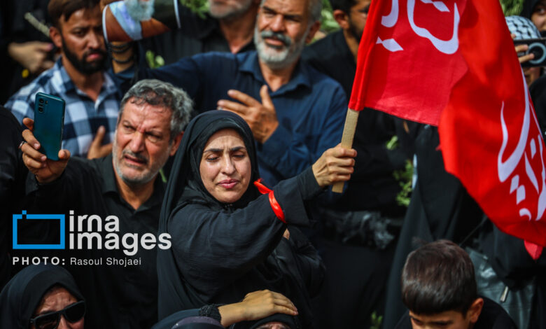 تصاویر/ آیین بدرقه پیکر رهبر شهید انقلاب در قم