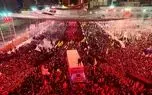 ویدئو؛ لحظه ورود پیکر رهبر شهید به بین الحرمین