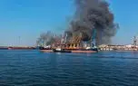 ویدئو؛ حمله پهپادی به تأسیسات گاز مایع آمریکا در مصر