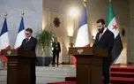 مکرون: هدف ما اعتمادسازی با سوریه است