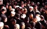 قالیباف، اژه‌ای، مخبر، علم‌الهدی و سیدحسن خمینی در حرم رضوی