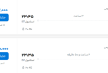 قیمت پرواز تهران - استانبول، امروز سه‌شنبه ۶ مرداد ۱۴۰۵