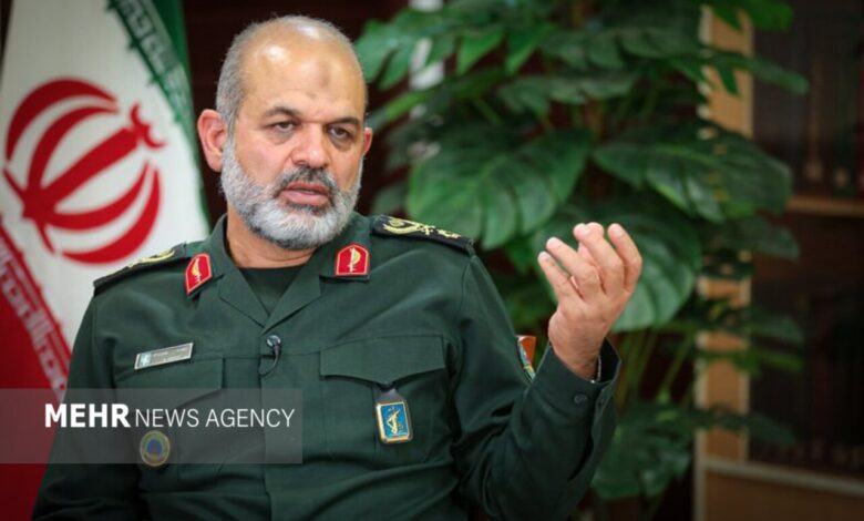فرمانده کل سپاه انتصاب سرلشکر عبداللهی را تبریک گفت - هشت صبح
