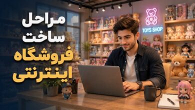 مراحل ساخت فروشگاه اینترنتی