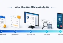 یکپارچگی تلفن و CRM