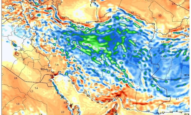هشدار نارنجی هواشناسی برای ۴ استان؛ رگبار شدید و سقوط سنگ در راه است - هشت صبح