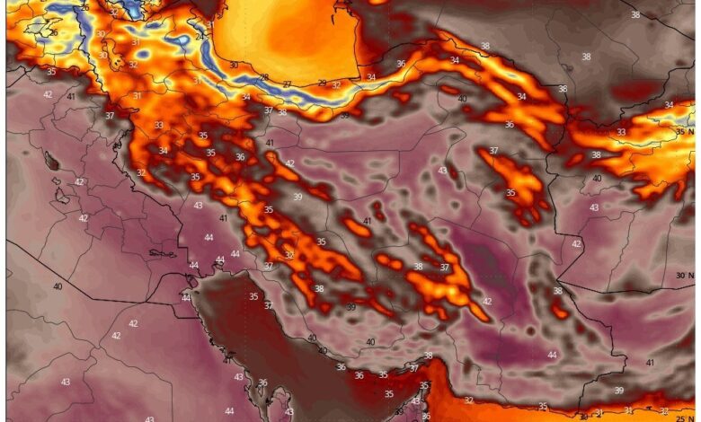 هشدار فعالیت سامانه بارشی جدید؛ تداوم موج گرمای شدید در یک استان - هشت صبح