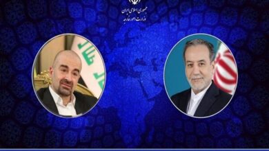 تماس تلفنی وزیر امور خارجه کشورمان با رئیس اتحادیه میهنی کردستان عراق - هشت صبح