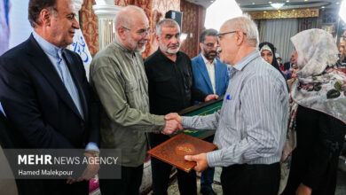 مراسم بزرگداشت روز خبرنگار با حضور رئیس مجلس - هشت صبح
