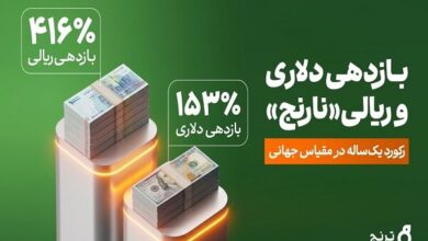 رکوردی جهانی از صندوق اهرمی «نارنج»؛ ۴۱۶ درصد ریالی و ۱۵۳ درصد دلاری - هشت صبح