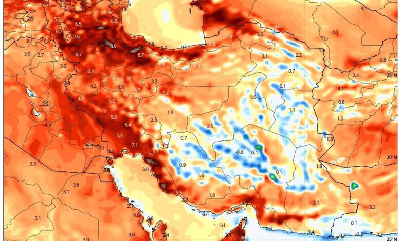 هشدار رگبار و رعدوبرق در ۹ استان؛ گرما همچنان در تهران ماندگار است - هشت صبح