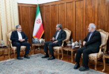 دیدار دو تن از نمایندگان مجلس شورای اسلامی با وزیر امور خارجه - هشت صبح
