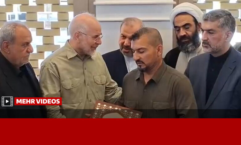 تجلیل قالیباف از خانواده شهدای حملات سعودی-آمریکا - هشت صبح