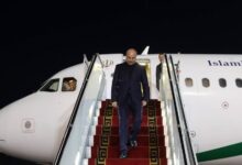 رئیس مجلس و هیئت پارلمانی همراه وارد تهران شدند - هشت صبح