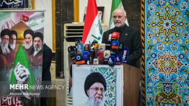 مراسم چهلمین روز تدفین آقای شهید ایران در کربلا - هشت صبح
