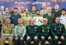دیدار وابستگان نظامی خارجی با سرپرست وزارت دفاع - هشت صبح