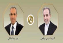 رایزنی عراقچی با همتای مصری درباره تحولات منطقه - هشت صبح