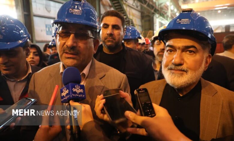 واحدهای آسیب‌دیده فولاد خوزستان در اولویت دریافت تسهیلات هستند - هشت صبح