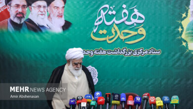 نشست خبری رئیس ستاد مرکزی بزرگداشت هفته وحدت