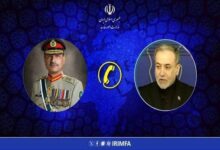 گفتگوی تلفنی عراقچی و فرمانده ارتش پاکستان - هشت صبح