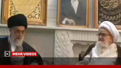 فیلمی دیدهنشده از حضور رهبر شهید در منزل آیتالله صافی گلپایگانی