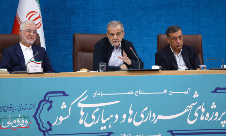 پزشکیان: تولید خط قرمز ماست؛ در برابر تجاوز با قدرت می‌ایستیم - هشت صبح