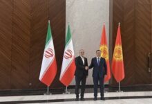 دیدار روسای جمهور ایران و قرقیزستان در حاشیه اجلاس سران شانگهای - هشت صبح