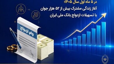 آغاز زندگی مشترک بیش از ۵۲ هزار جوان با تسهیلات ازدواج بانک ملی ایران - هشت صبح