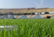 ورزشگاه شهید نصیری یزد با چمنی کم‌نظیر به میزبانی لیگ برتر می‌رود