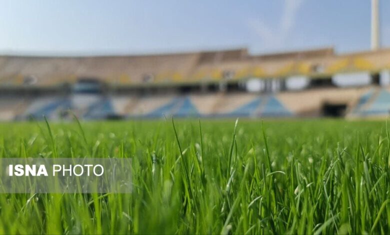 ورزشگاه شهید نصیری یزد با چمنی کمنظیر به میزبانی لیگ برتر میرود