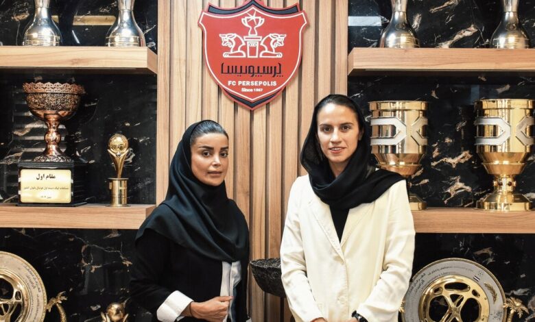 نیلوفر اردلان سرمربی تیم فوتبال بانوان پرسپولیس شد